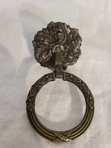 Vintage Ornate Hanging Loop Drawer Cabinet Pull - Picture 1 of 7