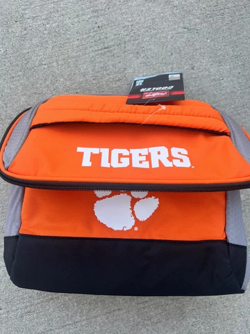 Clemson University Tigers 12 Can Cooler Rawlings Orange/Black NWT Cover