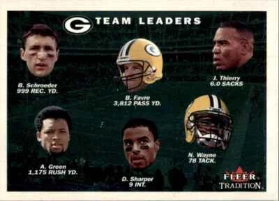 2001 Fleer Tradition Green Bay Packers Football Cards #393 - Image 1 of 2