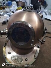 Vintage Antique Diving Divers Helmet US Navy Mark V Anchor diving helmet Germany