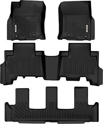 OEDRO TPE Floor Mats for 2013-2024 Toyota 4Runner 7 Seats 3 Row Floor Liners - Imagem 1 de 4