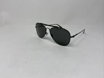CALVIN KLEIN CK8032s 015 58/15/140 ITALY GUNMETAL W/ DARK GREEN LENS AVIATOR H62 - Image 1 of 4