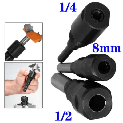 Collet Extension Chuck Router Bit Milling Cutter Machine Extension Rod Converter - Image 1 of 4