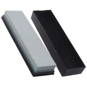 Double-Sided Oil Stone Knife Sharpening Wet Stone with Storage Box - Picture 1 of 2