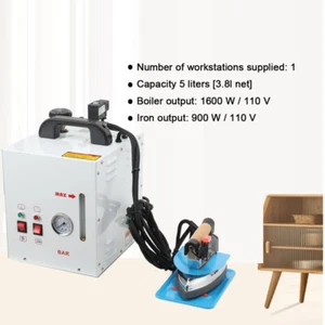 Generator Steam Iron Professional Iron Boiler Capacity 5L 110V US - Bild 1 von 12