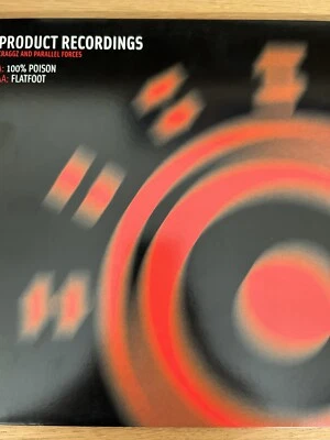 Craggz & Parallel Forces ‎– 100% Poison / Flatfoot 12" Vinyl Drum and Bass 2005 - Image 1 of 4