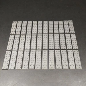LEGO Dark Bluish Gray Plates 2x8 Plate 3036 Lot of 36 - Picture 1 of 4