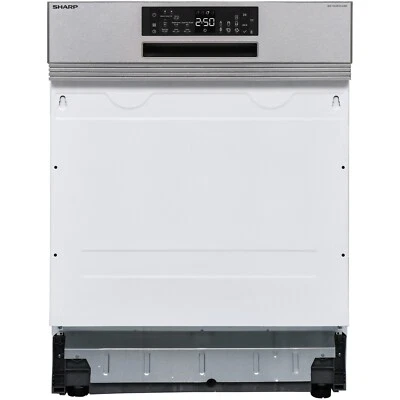 Sharp Geschirrspüler Einbau teilintegriert Spülmaschine 60cm AquaStop (3.Wahl) - Bild 1 von 4