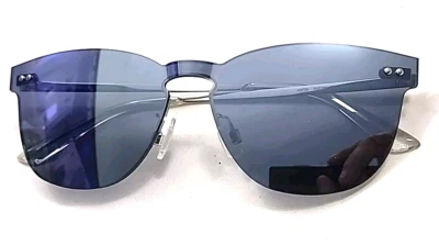 Gafas de sol ovaladas PUMA PU0137S 002 Hoxton plateadas azules 99-01 145 nuevas en caja bolsa Foto 1 de 4