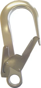 ISC Alloy Double Action Scaffold Hook [SH979] Climbing Metal Cable Bar Connector - Picture 1 of 1