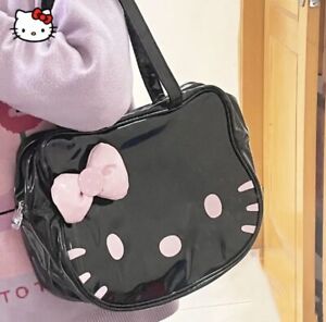 Hello Kitty Hobo Bag Travel Large Storage Capacity PU Kawaii Tiktok Trending Y2K