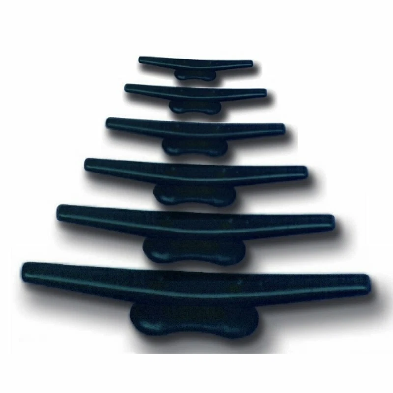 MGVERKAUF Nylon Klampe schwarz Klampen Belegklampe Festmacherklampe Bootsklampe Kunststoff