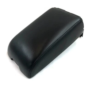 2007-2008 INFINITI G35 Sedan Center Console Lid Black Leather Armrest OEM - Picture 1 of 5
