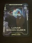 Disney World Epcot SPACE 220 Restaurant Trading Card Mercury Lunar Bacon Cubes