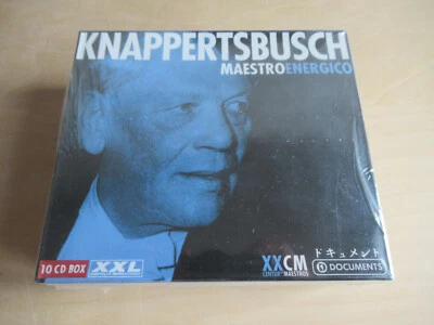 Hans Knappertsbusch-Maestro Energico-Bach, Weber, Strauss....-sealed 10er CD Box - Bild 1 von 4