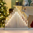 The Christmas Workshop 78670 Silver Christmas Candle Bridge-6700