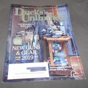 "DUCKS UNLIMITED" MAGAZINE (JULY/AUGUST 2019) - GUNS & GEAR 2019 ISSUE - Picture 1 of 3
