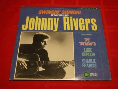 Swingin' Shindig 1964 LP Johnny Rivers The Tremonts Coronet CXS-246 Rock 'N Roll - Image 1 of 4