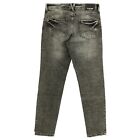  CECIL Damen Jeans Hose SCARLETT Tapered Loose Stretch grey used grau 29142