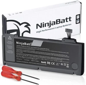 Batterie NinjaBatt A1322 A1278 MacBook Pro 13 mi 2012 2010 2009 2011 durée de vie - Photo 1/7