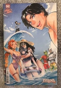 Titans 14 VF OCT 2024 DC Comics COVER E SAOWEE SWIMSUIT VARIANT - Picture 1 of 1