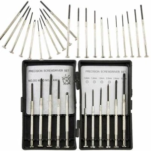 US 11 Pcs Mini Screwdriver Set Hand Tool Repair Kit for Eyeglasses Laptop Watch - Picture 1 of 1