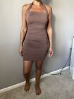 Baby boo brown dress size s