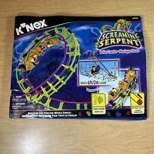 K’Nex Screaming Serpent 63153 Instructions Manual. Original - Picture 1 of 5