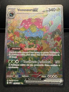 CARTA POKÉMON VENUSAUR EX SAR 198/165 - 2023 - MEW 151 - ITA - Near Mint - Foto 1 di 2