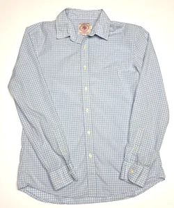 J. Press Hemd Herren Gr. L Button Down kariert Langarm Oxford Trunk Club Baumwolle - Bild 1 von 4