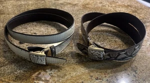 2 Stück L.F.B Vintage Ledergürtel - Bild 1 von 5