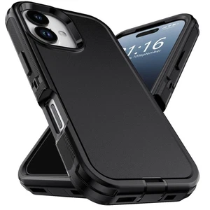 Funda protectora 3 en 1 a prueba de golpes para Apple iPhone 17/17 Pro/Pro Max/Aire - Imagen 1 de 39