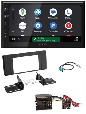 Kenwood DAB Bluetooth USB MP3 2DIN Autoradio für Land Rover Range Rover Vogue L3 - Bild 1 von 4