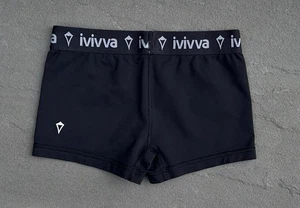 Ivivva by Lululemon Girls Shorts size 10 Rhythmic Booty Compression - Picture 1 of 3