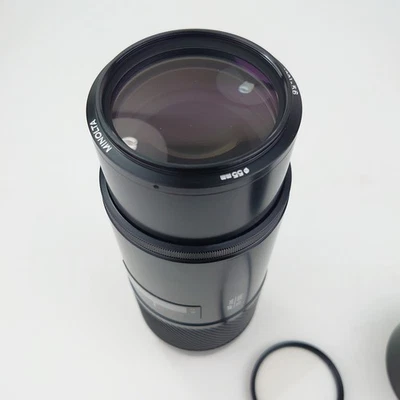 Lente zoom Minolta AF 75-300 mm F/4,5-5,6 [casi como nueva/con capucha] de Japón Foto 1 de 4