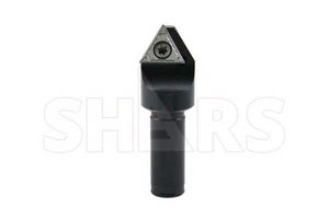 Shars 1/4" 60 Degree Indexable Countersink TCMT 32.5 Insert New !] - Picture 1 of 8
