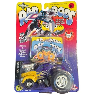 Stampeders RAD RODS Series 1 Die Cast Car - Flame Thrower - Purple - Brand New - Image 1 of 4
