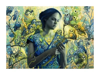 Rod Luff - Spark - signed art print like Mark Ryden, James Jean, Audrey Kawasaki - Image 1 of 2