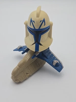 2008 Captain Rex Clone Trooper #18 Bobble Head McDonalds Star Wars Bobblehead - Imagem 1 de 3
