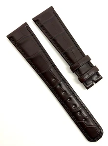 A. Lange Sohne 20mm x 16mm Brown Alligator Watch Strap Band New Authentic OEM - Picture 1 of 7