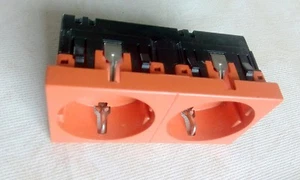 PEHA SCHUKO-EB-Steckd.2-fach or 16A 250V D 6212.33 EMS SI WI - Bild 1 von 1