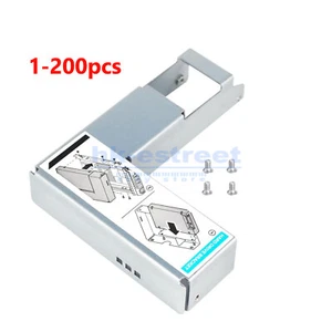 Lot 9W8C4 Y004G WWGPK 3.5" to 2.5" Caddy Adapter for Dell F238F KG1CH R710 R720 - Afbeelding 1 van 7