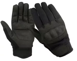 Cold WEATHER WINTER FLEECE LINER TACTICAL KNUCKLE PROCTECTIVE GLOVES - Picture 1 of 7