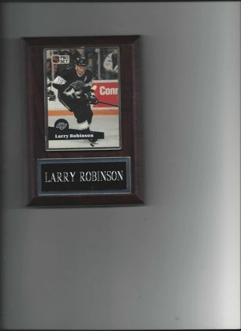 LARRY ROBINSON PLAQUE LOS ANGELES KINGS LA HOCKEY NHL LA   C2 Cover