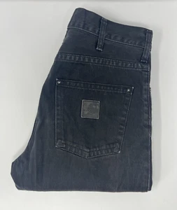 Pantalón de mezclilla Carhartt Jeans W32 L34 negro ajustado calce recto relajado para hombre - Imagen 1 de 16