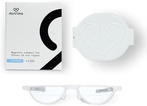 minrims Folding Reading Glasses for Men & Women | On-The-Go Compact 1.5X Readers - Picture 1 of 6