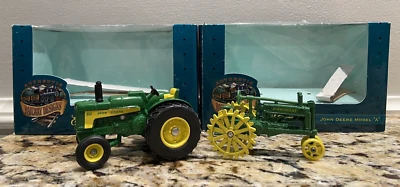 ERTL COLLECTIBLES JOHN DEERE - TRACTOR LOT OF 2 - 630LP & MODEL A - 1/43 DIECAST - Image 1 of 4