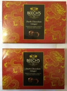 Cajas Beech's Fine Chocolates Jengibre Cubierto de Chocolate Oscuro 2 x 200 g - Imagen 1 de 3
