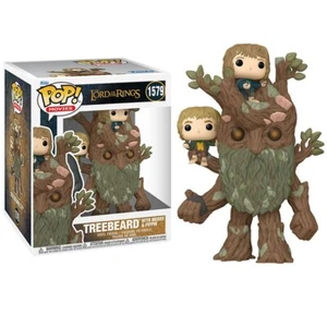 FUNKO POP ! MOVIES LORD OF THE RINGS - (1579) THREEBEARD 15CM FIGURE BARBALBERO - Foto 1 di 4