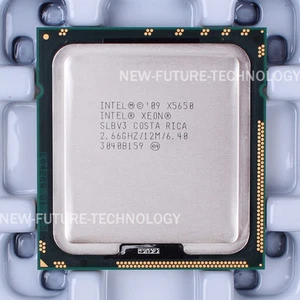 Intel Xeon X5650 (AT80614004320AD) SLBV3 CPU 2.66GHz/3200MHZ LGA 1366 100% Work - Picture 1 of 1